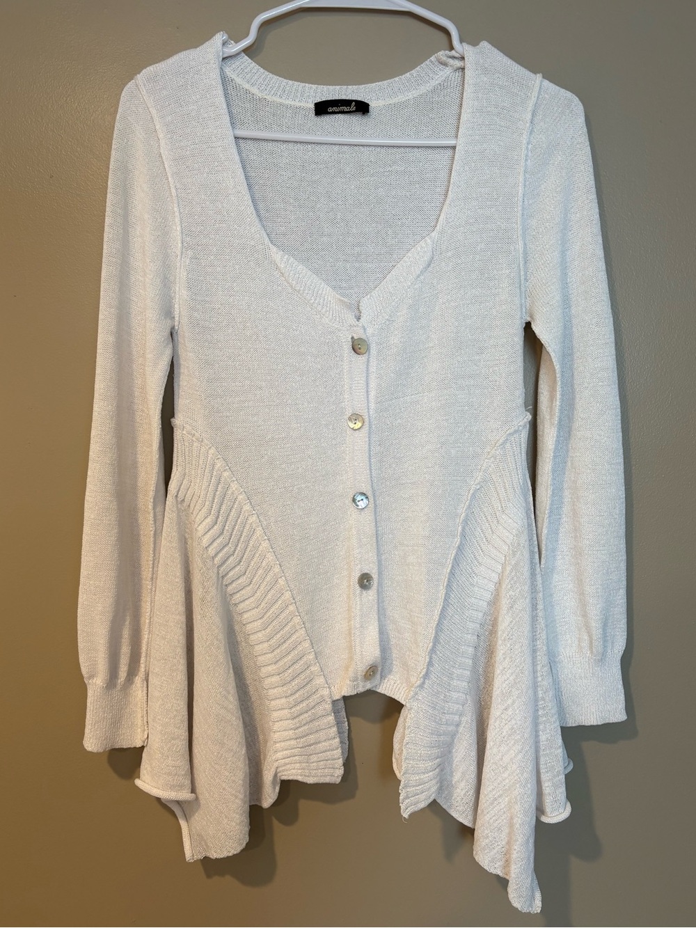 peplum button up knit cardigan coquette steampunk y2k boho corset shape